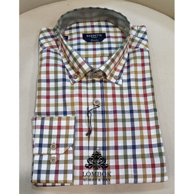 CAMISA M/L 22522 BASSETTE